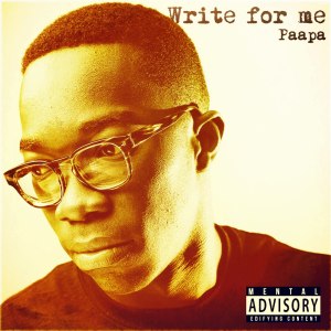 Paapa's new song "Write for me" premiered tonight on YFM with Kobby Graham.